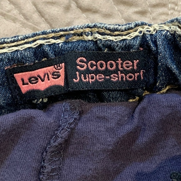 Levi’s, kids denim skort, size 4 - Picture 5 of 7